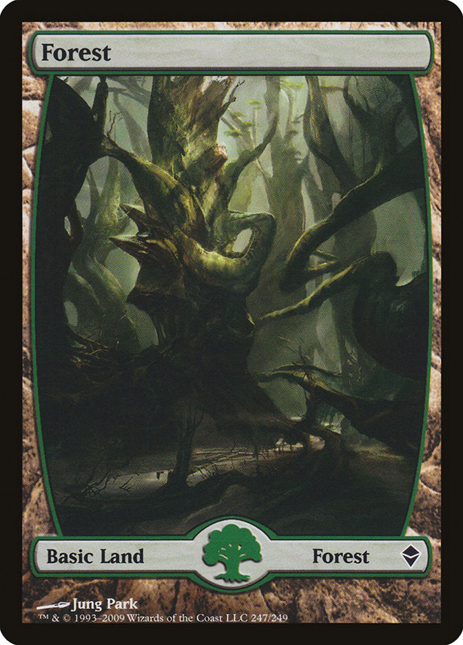 Forest (247) [Zendikar] | Tables and Towers