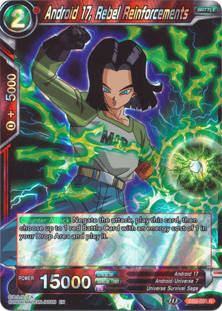 Android 17, Rebel Reinforcements (DB2-005) [Divine Multiverse] | Tables and Towers