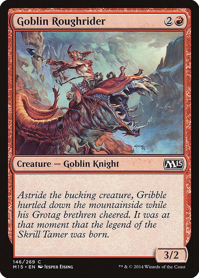 Goblin Roughrider [Magic 2015] | Tables and Towers