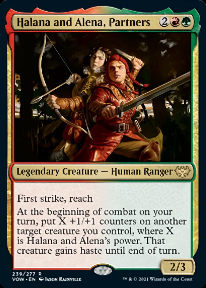 Halana and Alena, Partners [Innistrad: Crimson Vow] | Tables and Towers