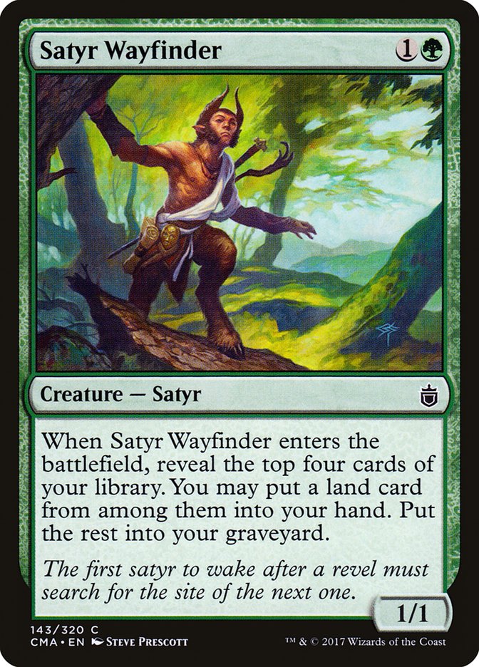 Satyr Wayfinder [Commander Anthology] | Tables and Towers