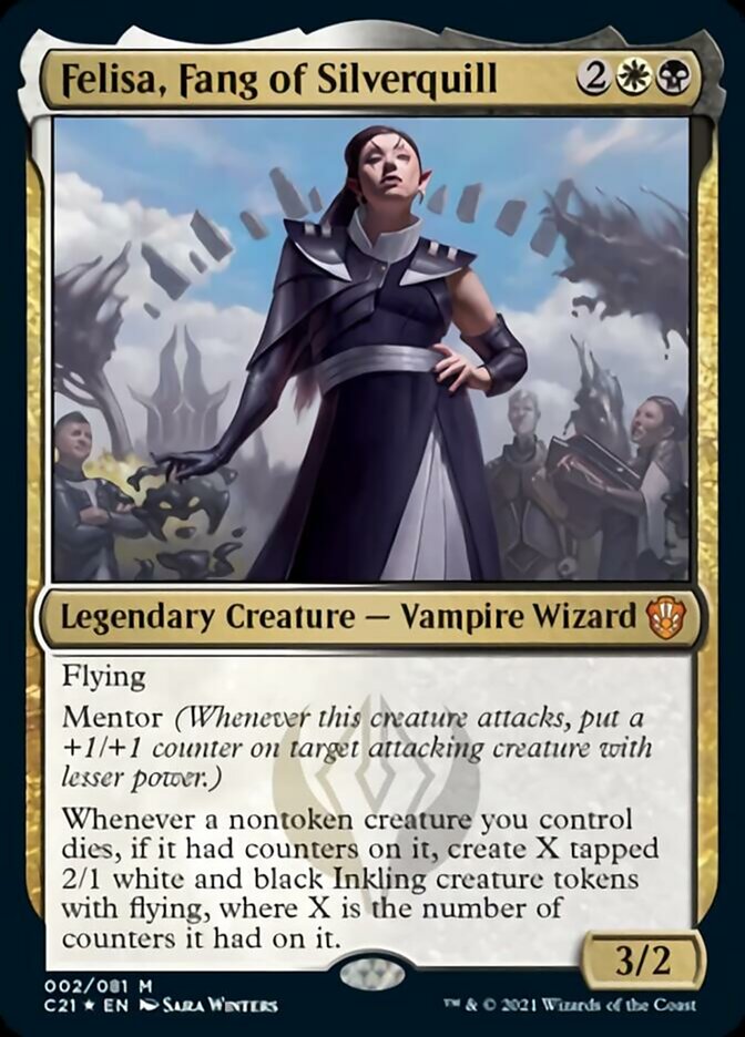 Felisa, Fang of Silverquill [Commander 2021] | Tables and Towers