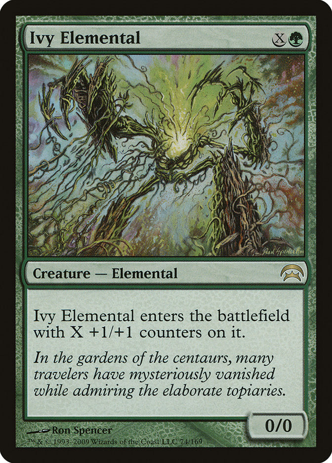 Ivy Elemental [Planechase] | Tables and Towers