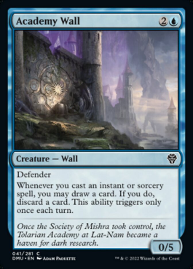 Academy Wall [Dominaria United] | Tables and Towers