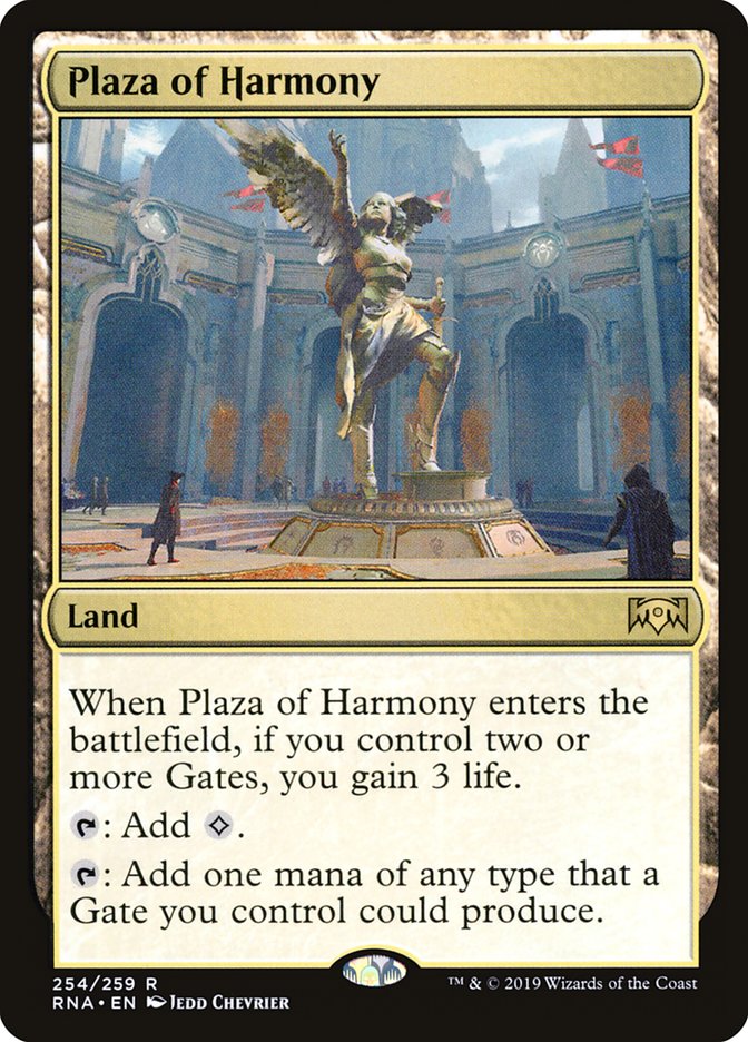 Plaza of Harmony [Ravnica Allegiance] | Tables and Towers