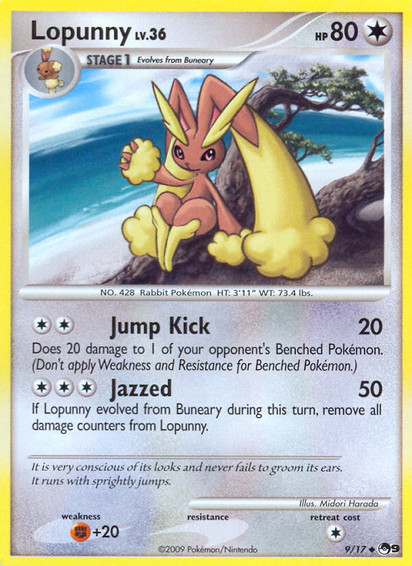 Lopunny (9/17) [POP Series 9] | Tables and Towers