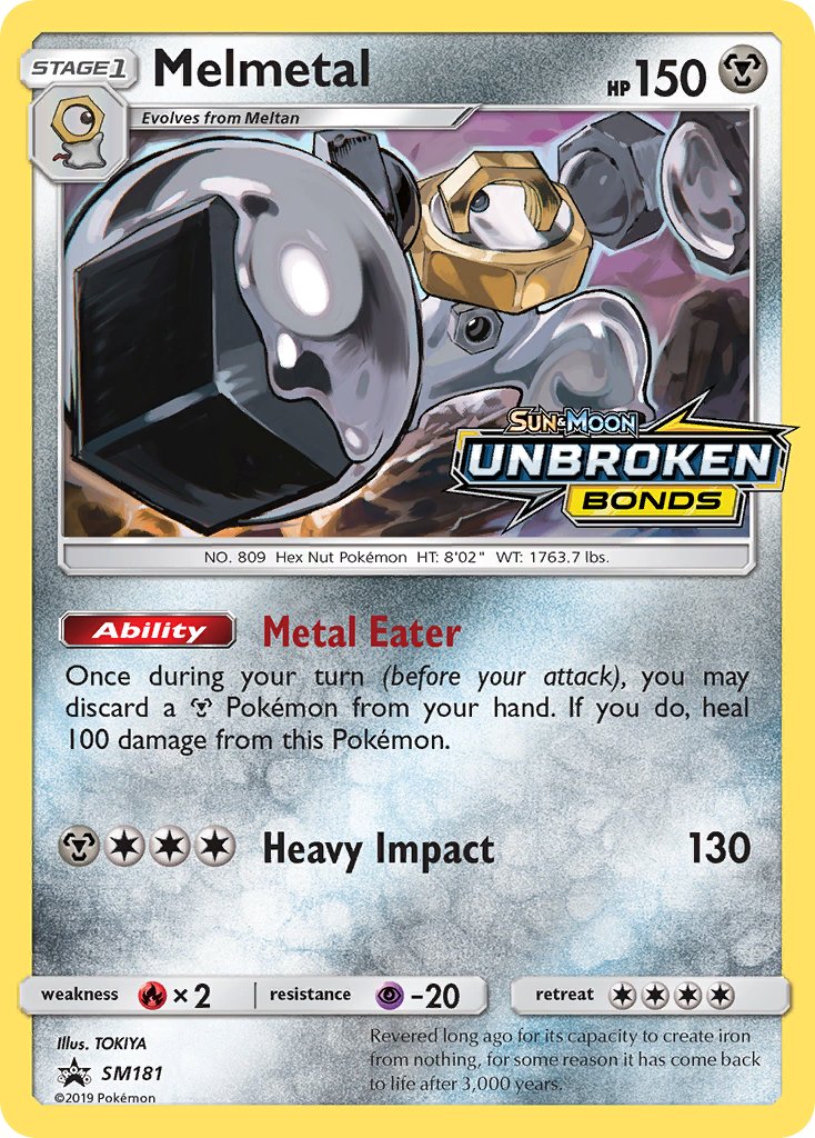 Melmetal (SM181) [Sun & Moon: Black Star Promos] | Tables and Towers