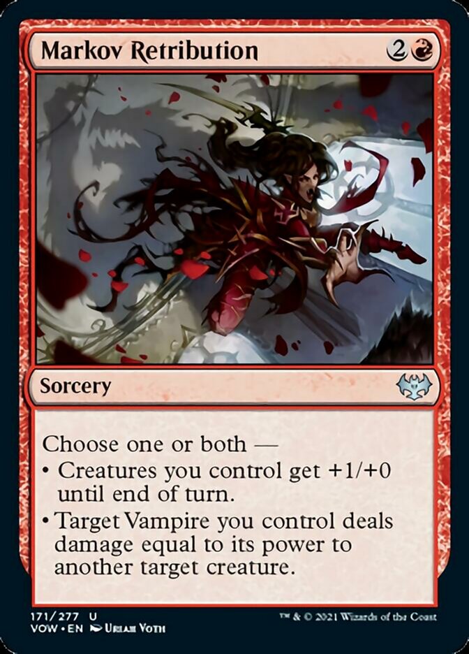 Markov Retribution [Innistrad: Crimson Vow] | Tables and Towers