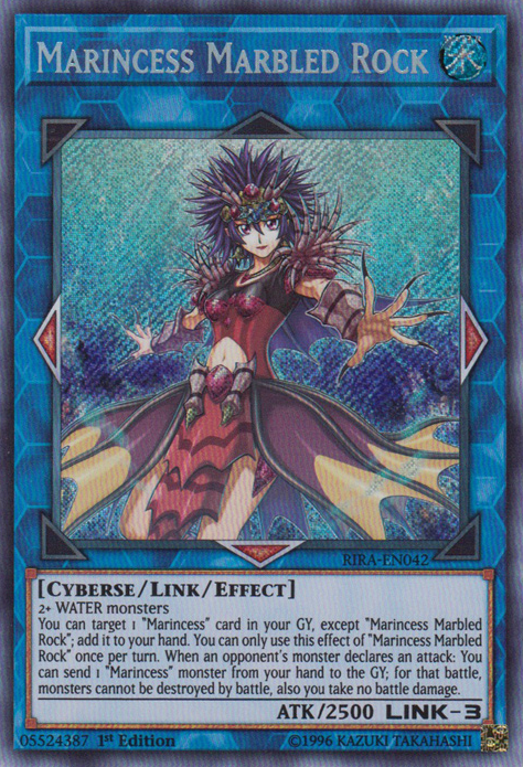 Marincess Marbled Rock [RIRA-EN042] Secret Rare | Tables and Towers