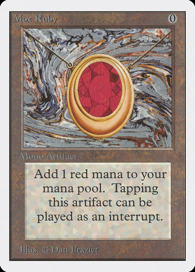 Mox Ruby [Unlimited Edition] | Tables and Towers