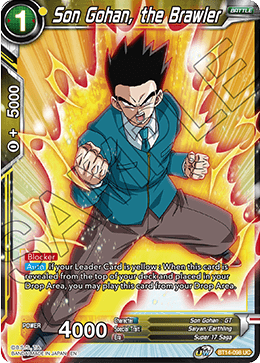 Son Gohan, the Brawler (BT14-098) [Cross Spirits] | Tables and Towers