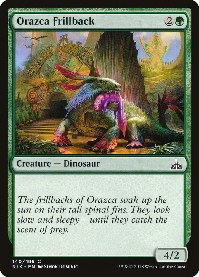 Orazca Frillback [Rivals of Ixalan] | Tables and Towers