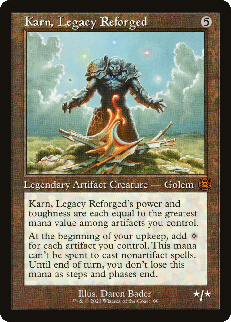 Karn, Legacy Reforged (Retro) [March of the Machine: The Aftermath] | Tables and Towers