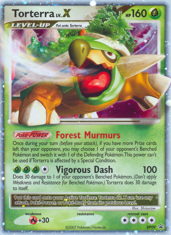 Torterra LV.X (DP09) [Diamond & Pearl: Black Star Promos] | Tables and Towers