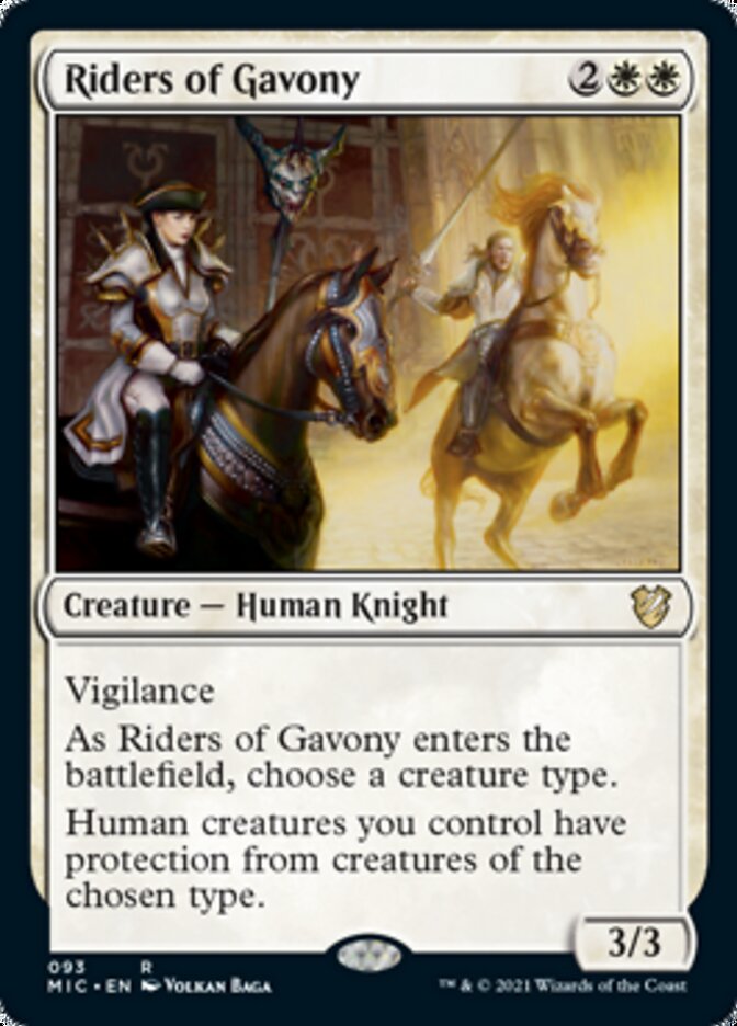 Riders of Gavony [Innistrad: Midnight Hunt Commander] | Tables and Towers