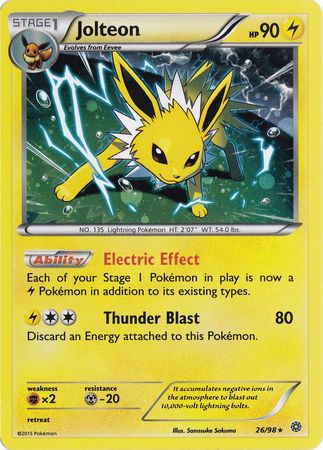 Jolteon (26/98) (Cosmos Holo) [XY: Ancient Origins] | Tables and Towers