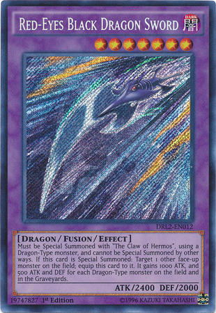 Red-Eyes Black Dragon Sword [DRL2-EN012] Secret Rare | Tables and Towers