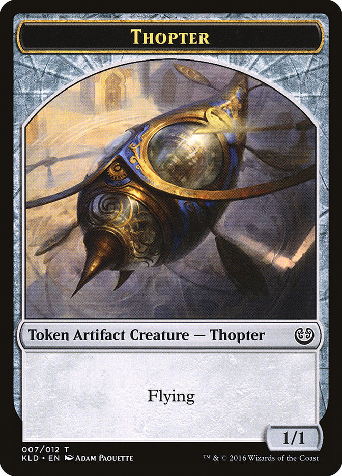 Thopter Token (007/012) [Kaladesh Tokens] | Tables and Towers