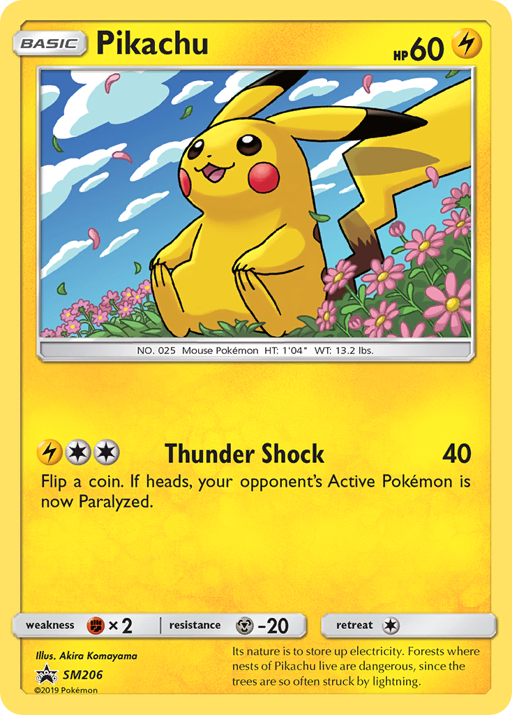 Pikachu (SM206) [Sun & Moon: Black Star Promos] | Tables and Towers