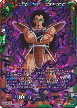 Raditz, Arrival of the Invader (BT8-105) [Malicious Machinations] | Tables and Towers