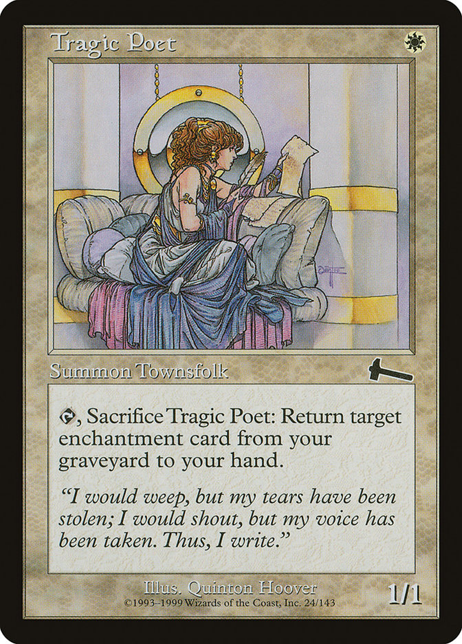 Tragic Poet [Urza's Legacy] | Tables and Towers