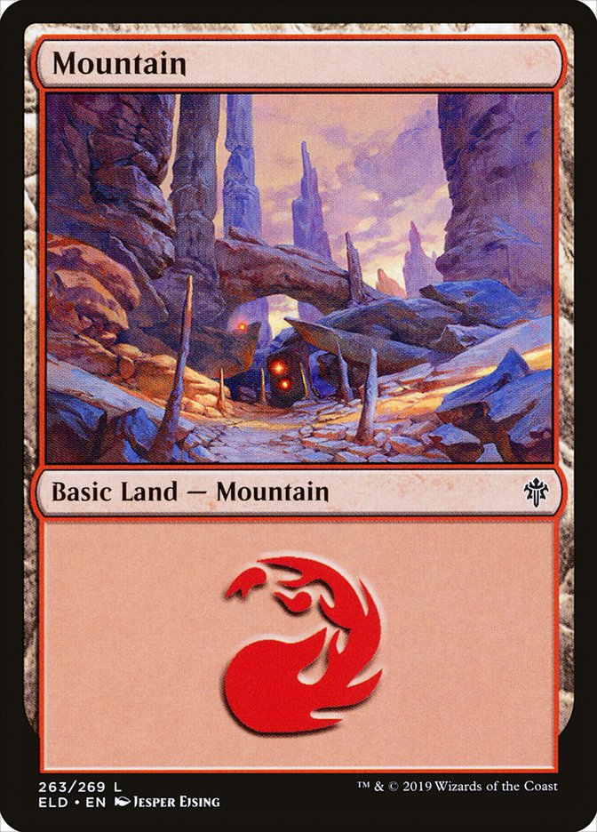 Mountain (263) [Throne of Eldraine] | Tables and Towers