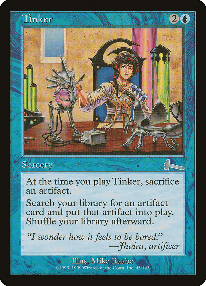 Tinker [Urza's Legacy] | Tables and Towers