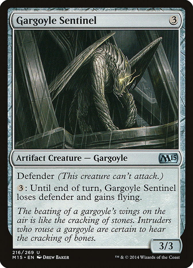 Gargoyle Sentinel [Magic 2015] | Tables and Towers