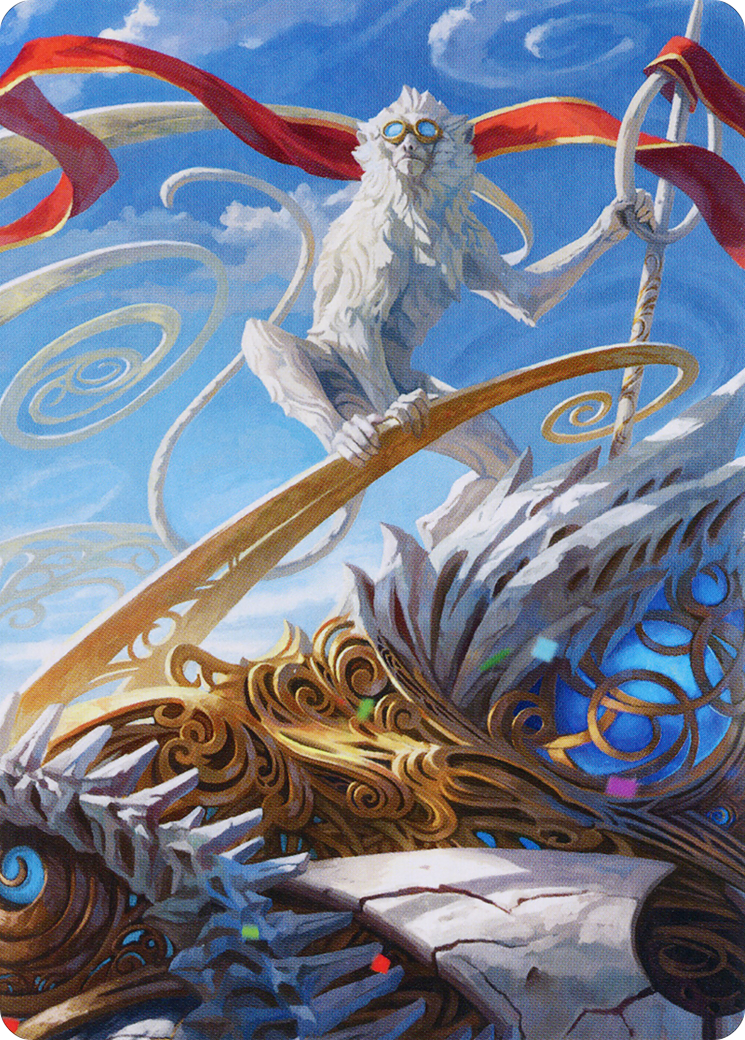 Ragavan, Nimble Pilferer Art Card [March of the Machine Art Series] | Tables and Towers