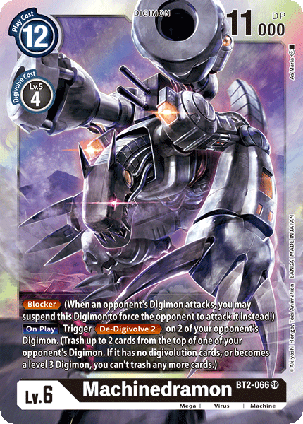 Machinedramon [BT2-066] [Release Special Booster Ver.1.0] | Tables and Towers