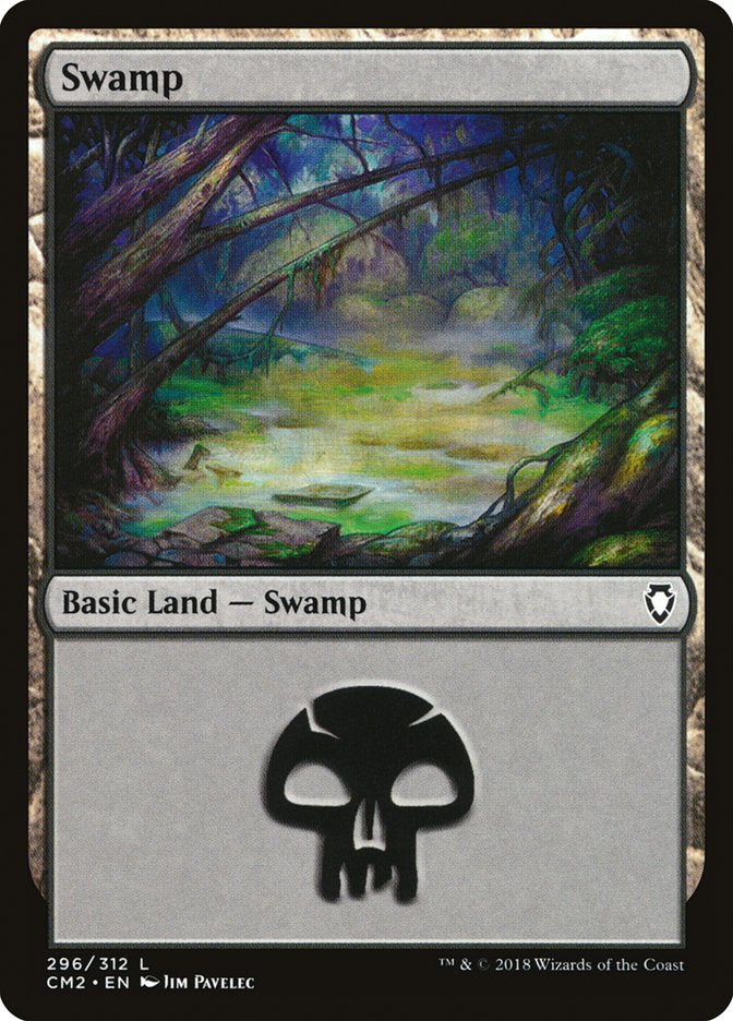 Swamp (296) [Commander Anthology Volume II] | Tables and Towers