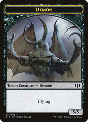 Demon (013/036) // Zombie (016/036) Double-Sided Token [Commander 2014 Tokens] | Tables and Towers