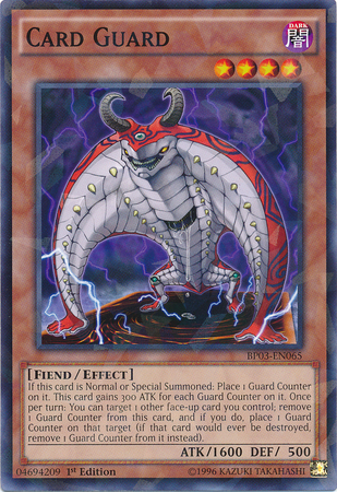 Card Guard [BP03-EN065] Shatterfoil Rare | Tables and Towers