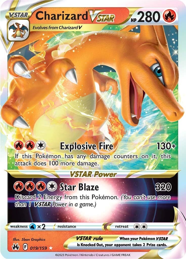 Charizard VSTAR (019/159) [Sword & Shield: Crown Zenith] | Tables and Towers