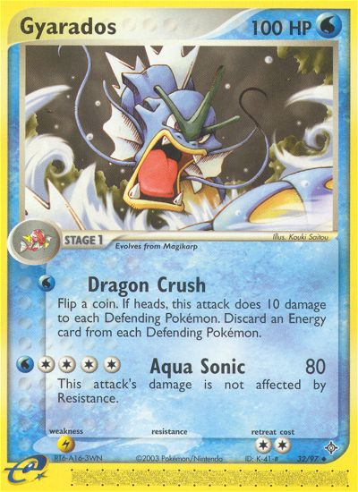 Gyarados (32/97) [EX: Dragon] | Tables and Towers