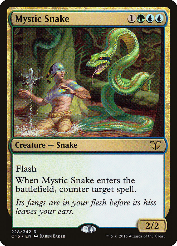 Mystic Snake [Commander 2015] | Tables and Towers