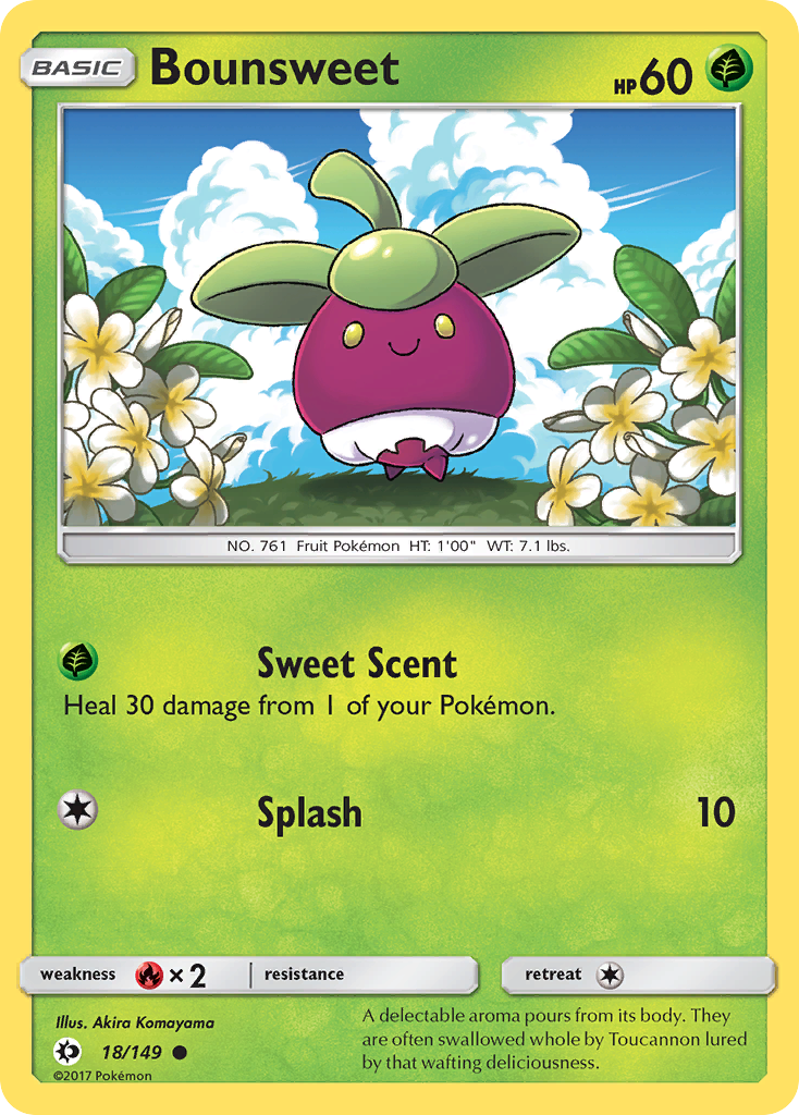 Bounsweet (18/149) [Sun & Moon: Base Set] | Tables and Towers