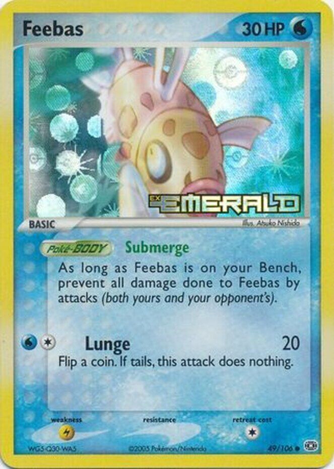 Feebas (49/106) (Stamped) [EX: Emerald] | Tables and Towers