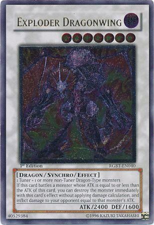 Exploder Dragonwing [RGBT-EN040] Ultimate Rare | Tables and Towers