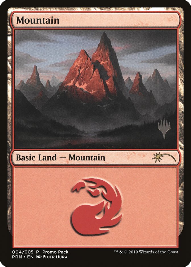 Mountain (4) [Core Set 2020 Promo Pack] | Tables and Towers