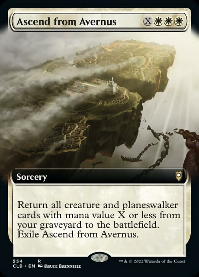 Ascend from Avernus (Extended Art) [Commander Legends: Battle for Baldur's Gate] | Tables and Towers