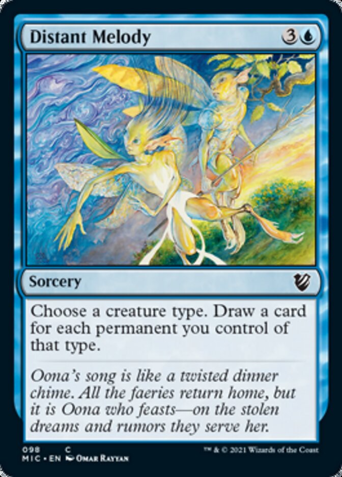 Distant Melody [Innistrad: Midnight Hunt Commander] | Tables and Towers