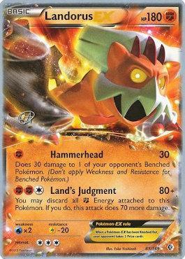 Landorus EX (89/149) (The Flying Hammer - Rowan Stavenow) [World Championships 2015] | Tables and Towers