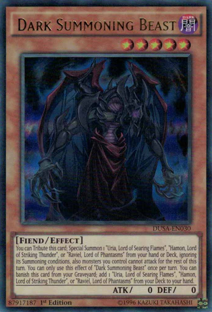 Dark Summoning Beast [DUSA-EN030] Ultra Rare | Tables and Towers