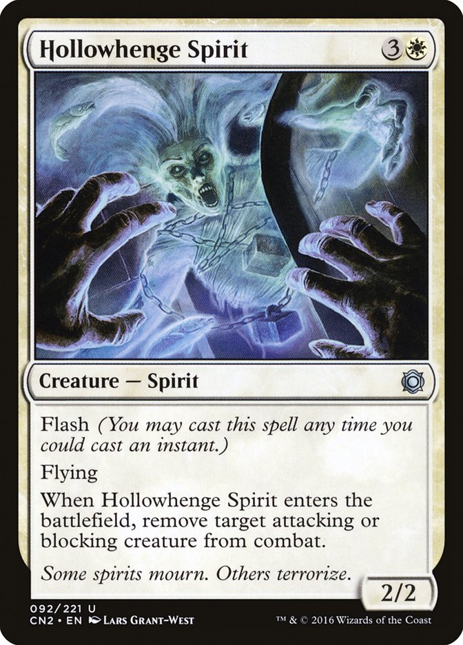 Hollowhenge Spirit [Conspiracy: Take the Crown] | Tables and Towers