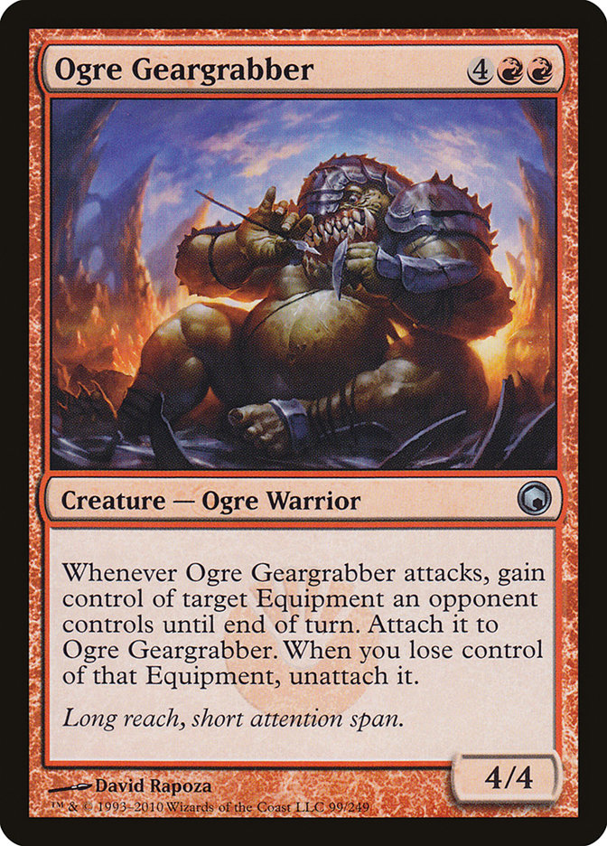 Ogre Geargrabber [Scars of Mirrodin] | Tables and Towers