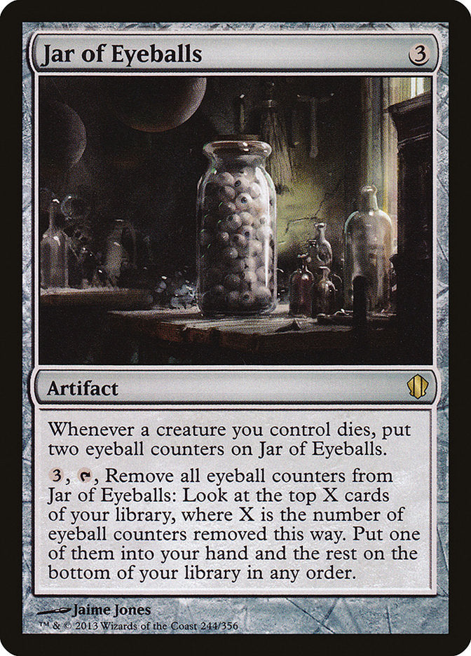 Jar of Eyeballs [Commander 2013] | Tables and Towers