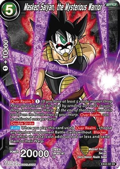 Masked Saiyan, the Mysterious Warrior (EX02-02) [Dark Demon's Villains] | Tables and Towers