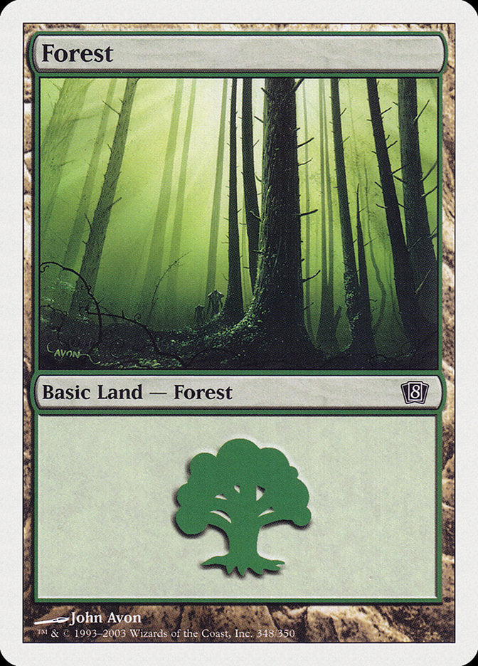 Forest (348) [Eighth Edition] | Tables and Towers