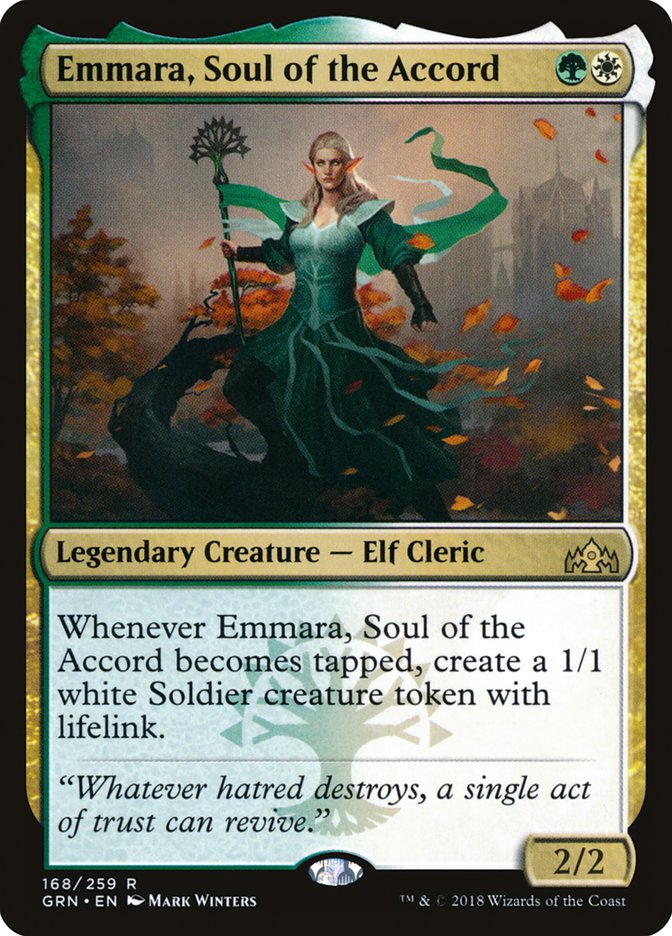 Emmara, Soul of the Accord [Guilds of Ravnica] | Tables and Towers